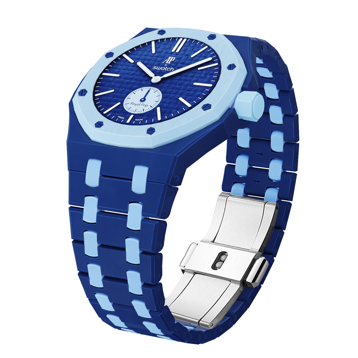 [Super CiCi]Royal Oak Pop Exclusive Bioceramic Case & Bioceramic Strap Mix Color