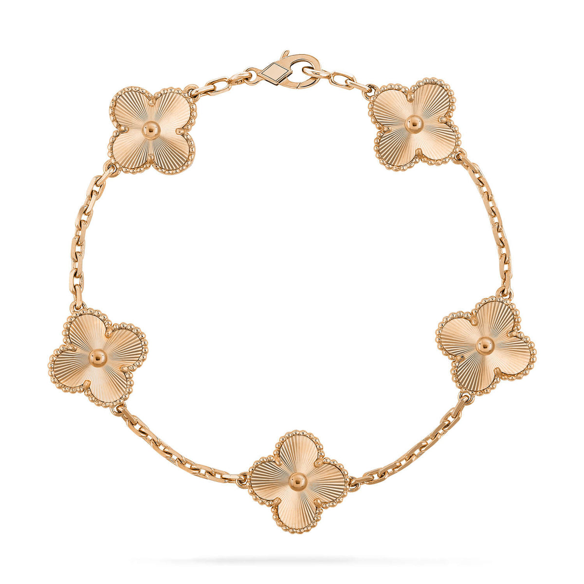 [Super CiCi ] CLOVER 5 MOTIF LASER BRACELET COLLECTION