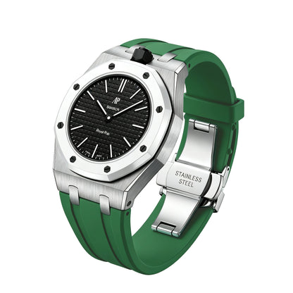 [Super CiCi]Royal Oak Pop Exclusive Steel Case & Silicone Strap With Cradle
