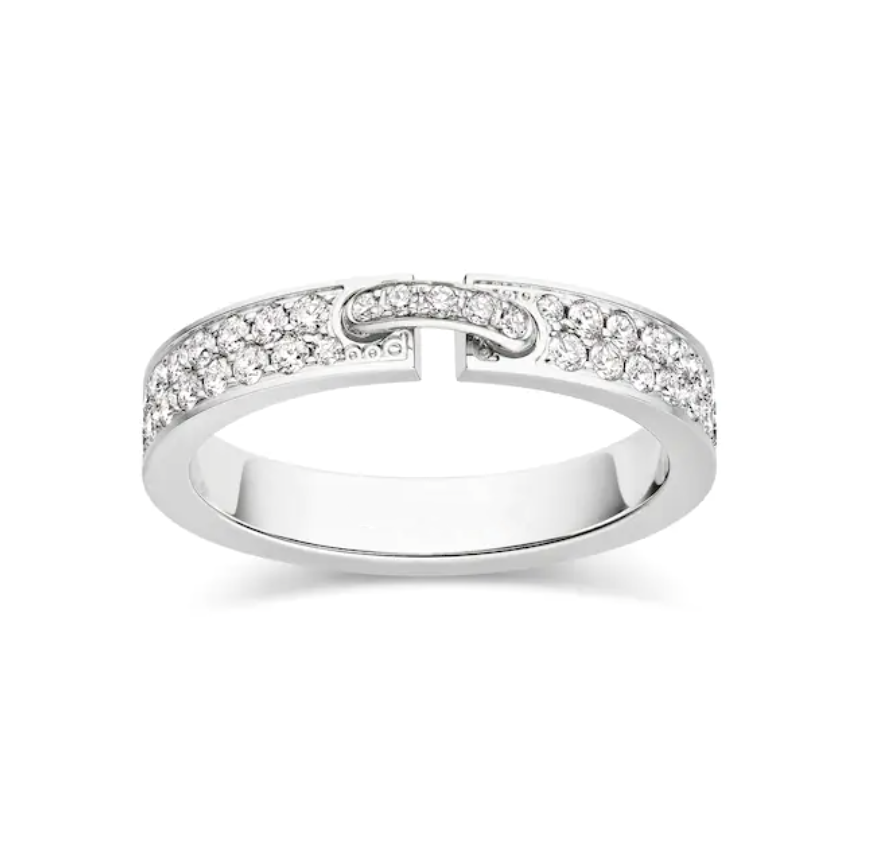 [Super CiCi ]ALLIANCE LIENS VIDENCE PAVED DIAMOND 4MM RING