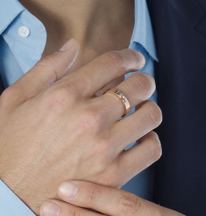 [Super CiCi ]ALLIANCE LIENS VIDENCE 4MM RING
