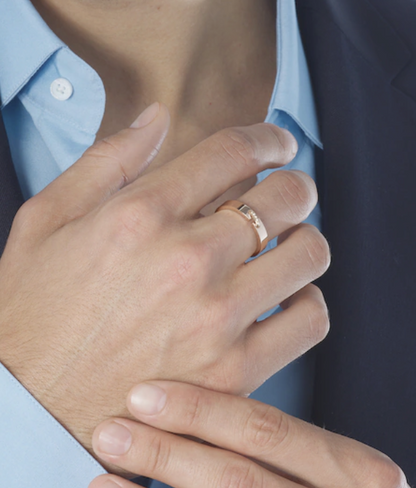 [Super CiCi ]ALLIANCE LIENS VIDENCE DIAMOND 4MM RING