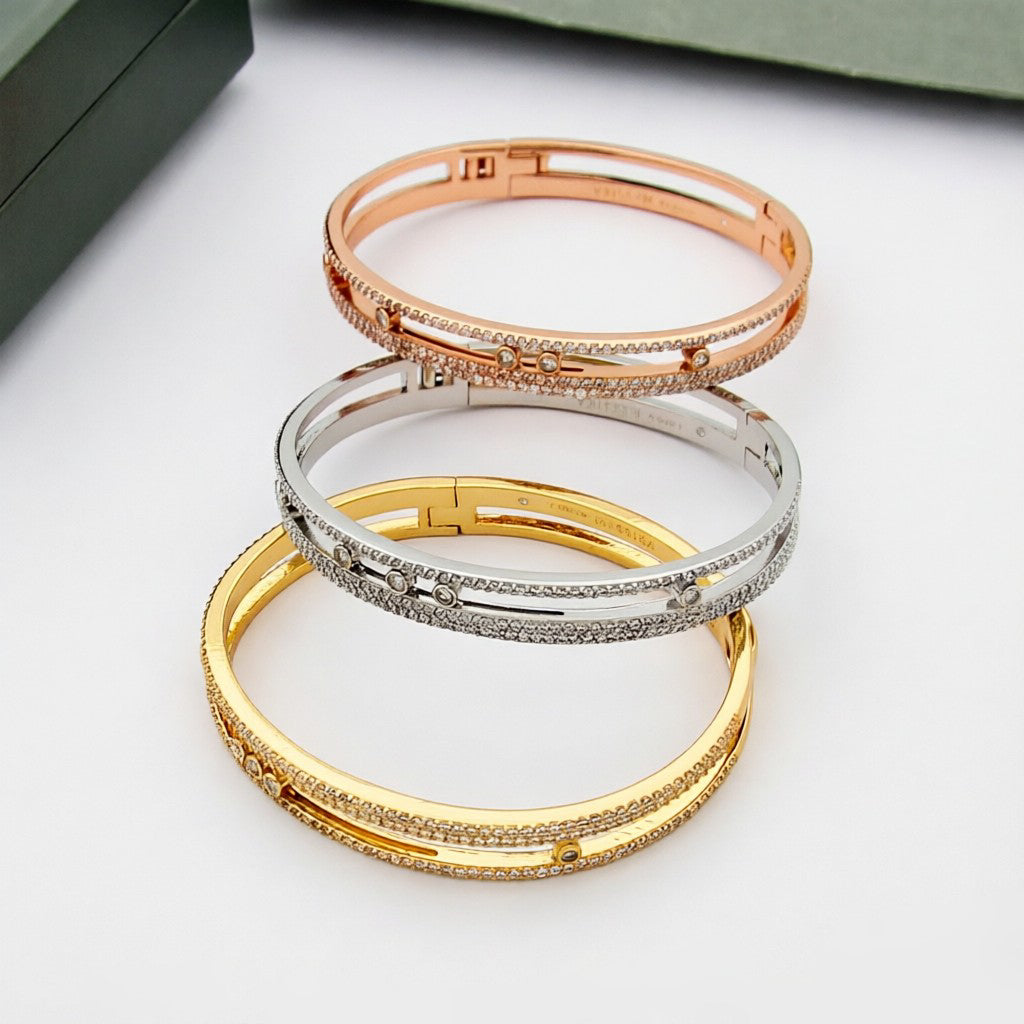 [Super CiCi]Move Romane pav¨¦ bangle