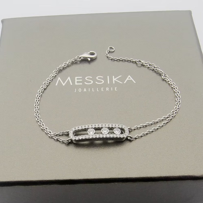 [Super CiCi] Move Classique pav¨¦ bracelet