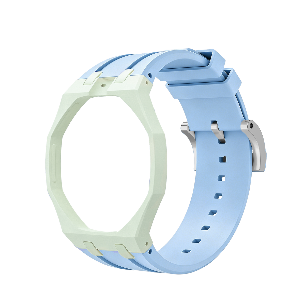 [Super CiCi]Royal Oak Pop Exclusive Bioceramic Case & Silicone Strap Mix Color
