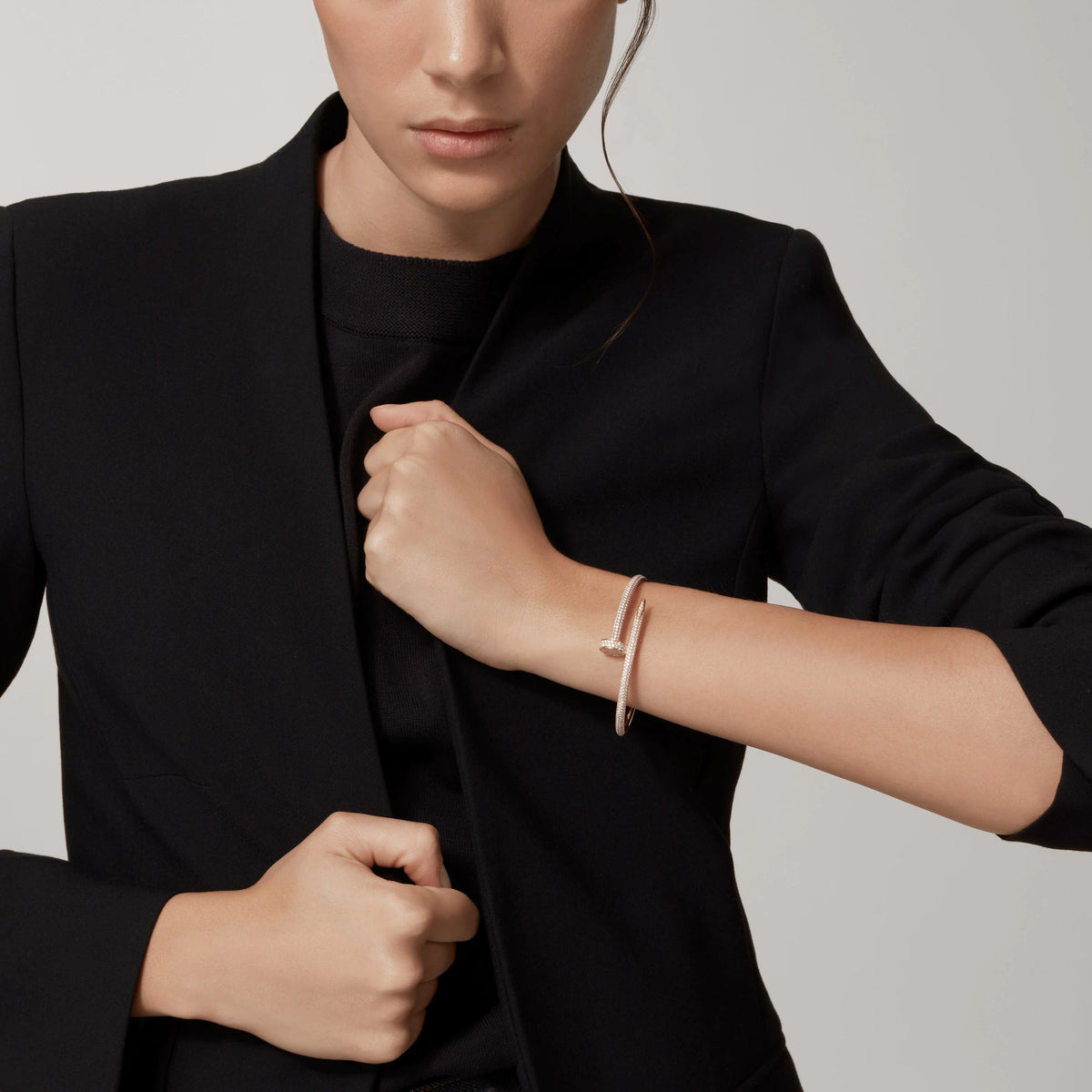 [Super CiCi ]JUSTE BRACELET 3.5MM ALL DIAMONDS