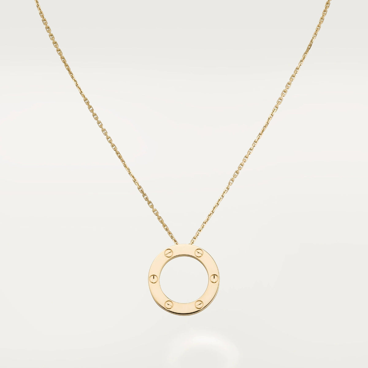 [Super CiCi ]LOVE NECKLACE 16MM