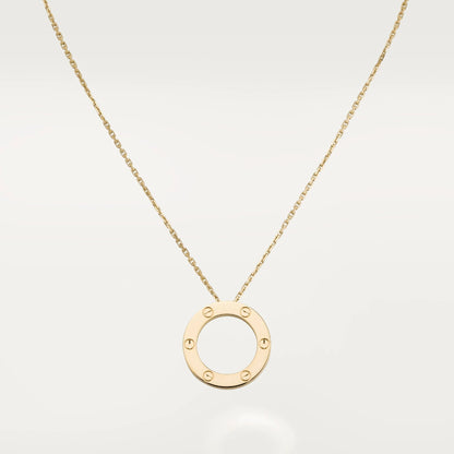[Super CiCi ]LOVE NECKLACE 16MM