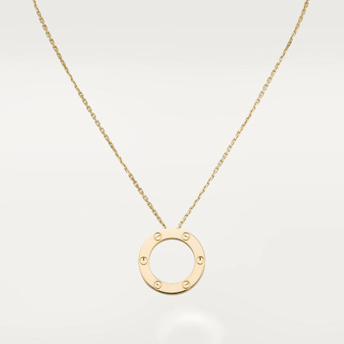 [Super CiCi ]LOVE NECKLACE 16MM