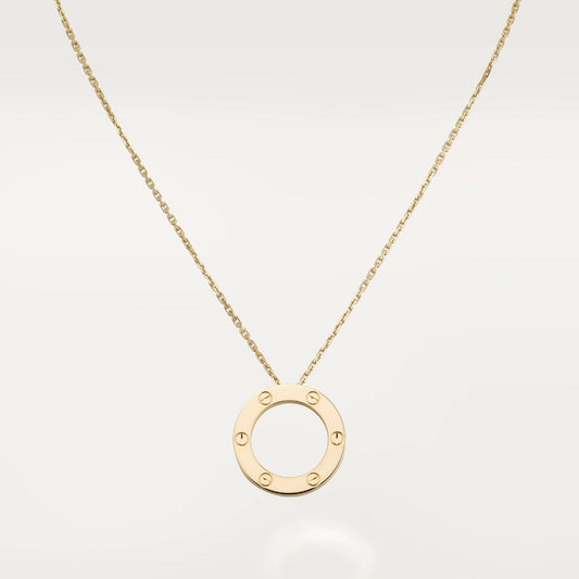 [Super CiCi ]LOVE NECKLACE 16MM