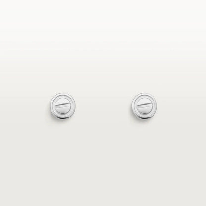 [Super CiCi ]LOVE EARRINGS SILVER 10MM