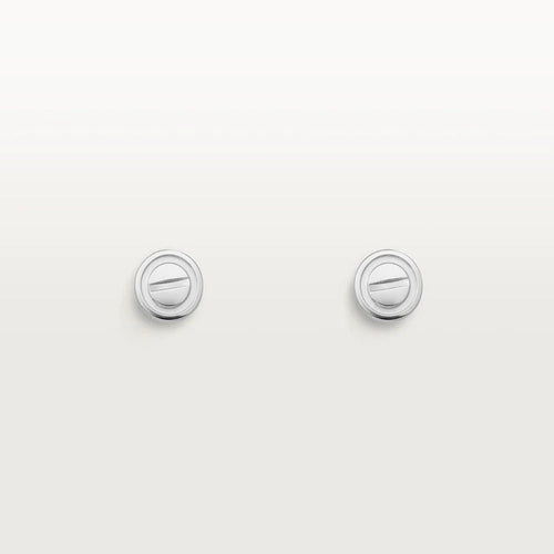 [Super CiCi ]LOVE EARRINGS SILVER 10MM