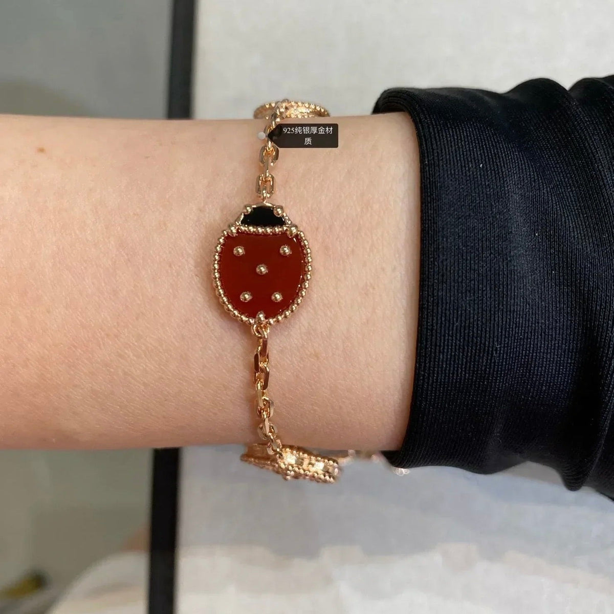 [Super CiCi ]LUCKY SPRING 5 MOTIF BRACELET