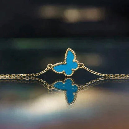 [Super CiCi ]BUTTERFLY TURQUOISE BUTTERFLY BRACELET