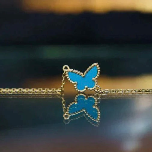 [Super CiCi ]BUTTERFLY TURQUOISE BUTTERFLY BRACELET