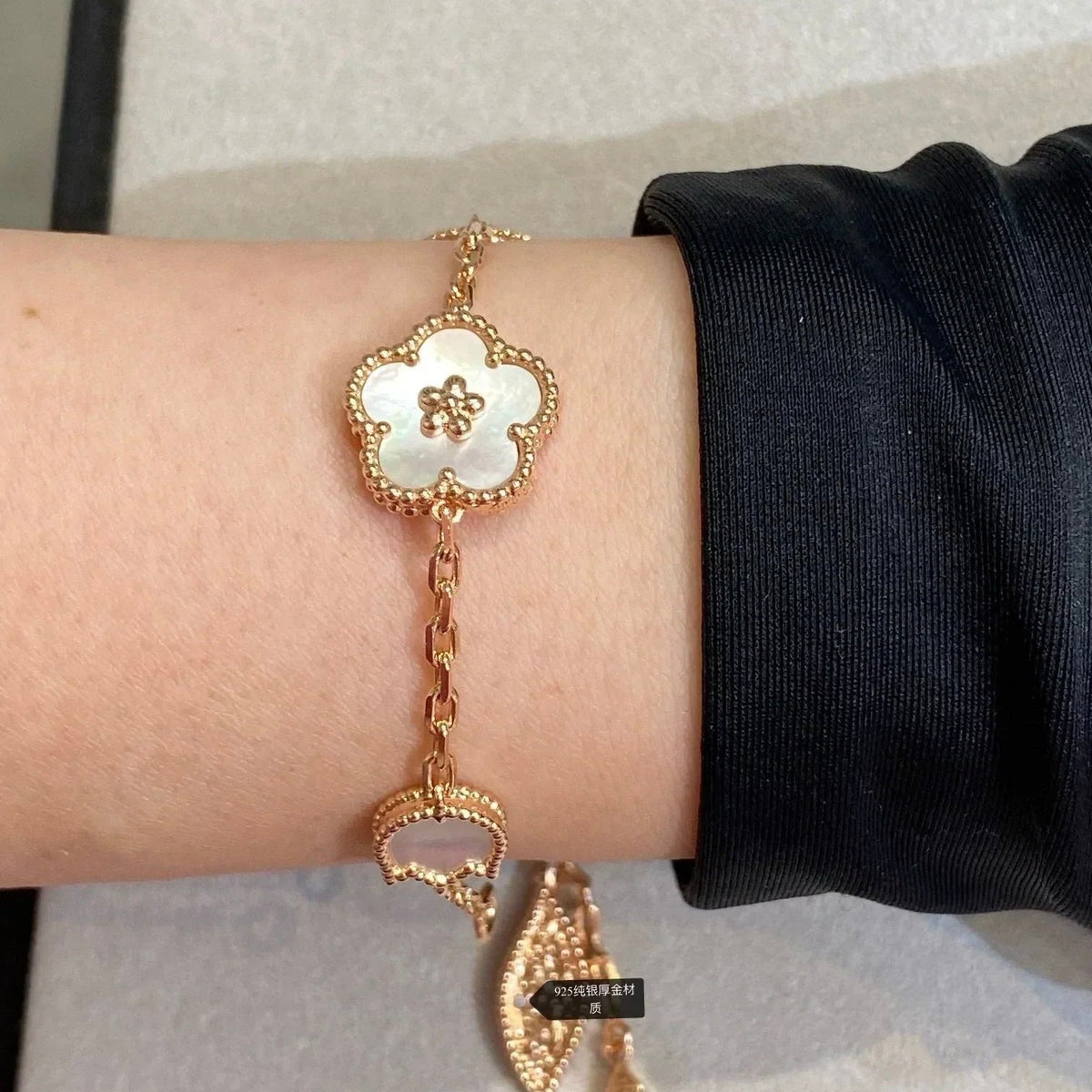 [Super CiCi ]LUCKY SPRING 5 MOTIF BRACELET