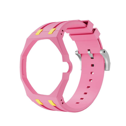 [Super CiCi]Royal Oak Pop Exclusive Bioceramic Case & Silicone Strap Mix Color