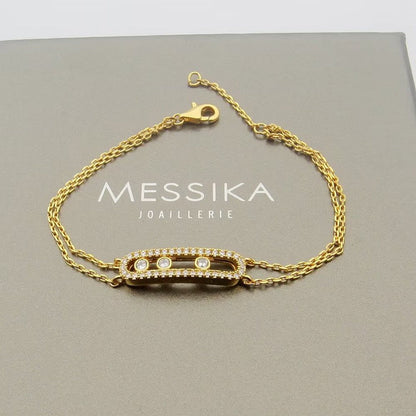 [Super CiCi] Move Classique pav¨¦ bracelet