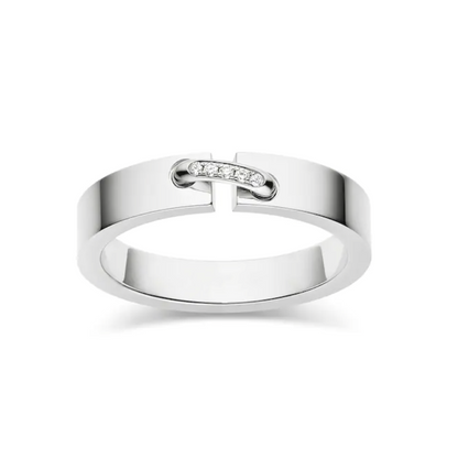[Super CiCi ]ALLIANCE LIENS VIDENCE DIAMOND 4MM RING