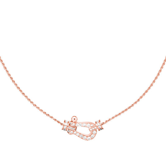 [Super CiCi ]FORCE 10 PINK GOLD DIAMOND NECKLACE