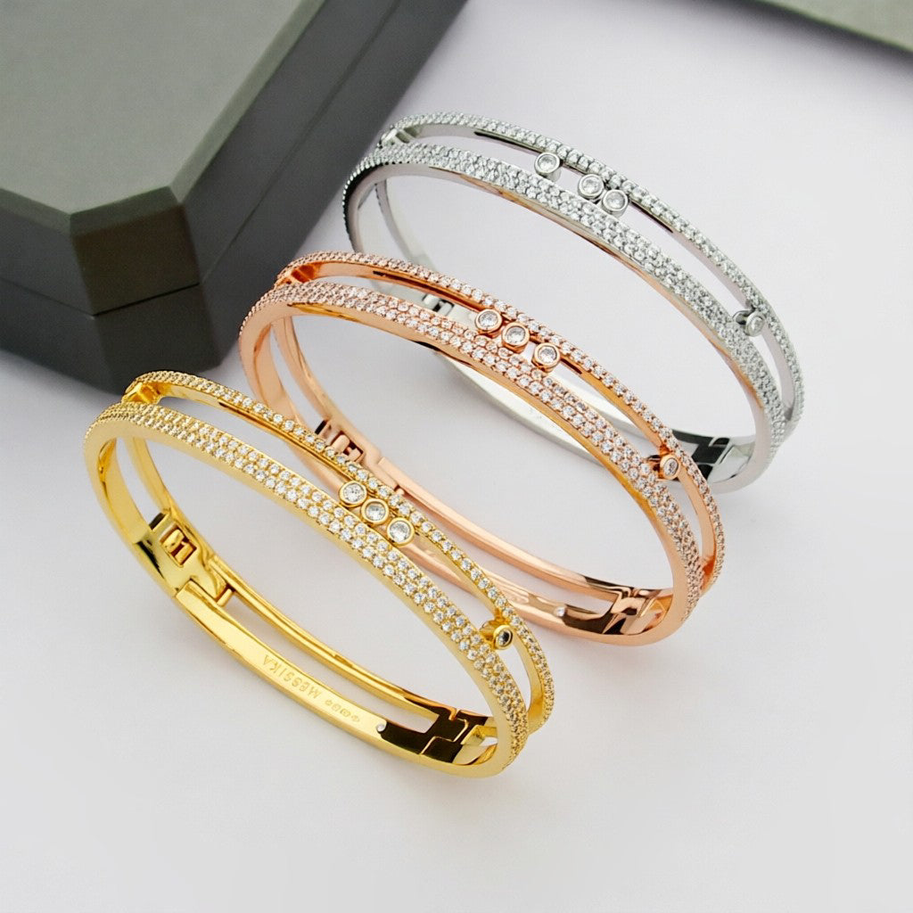 [Super CiCi]Move Romane pav¨¦ bangle