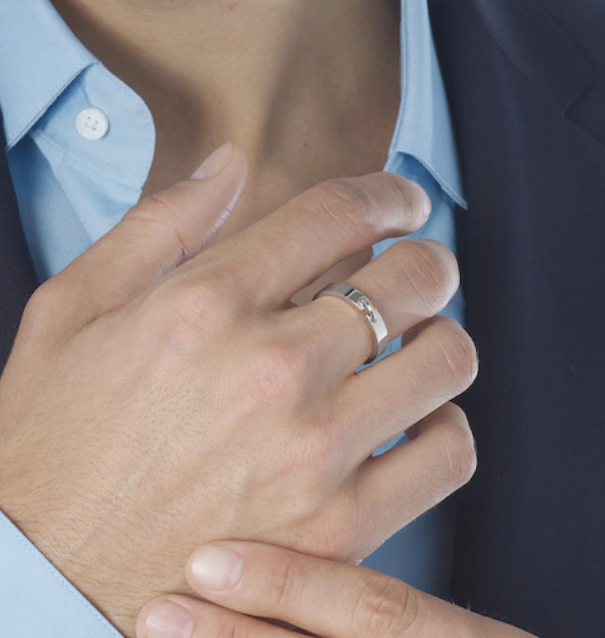 [Super CiCi ]ALLIANCE LIENS VIDENCE 4MM RING
