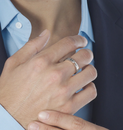 [Super CiCi ]ALLIANCE LIENS VIDENCE 4MM RING