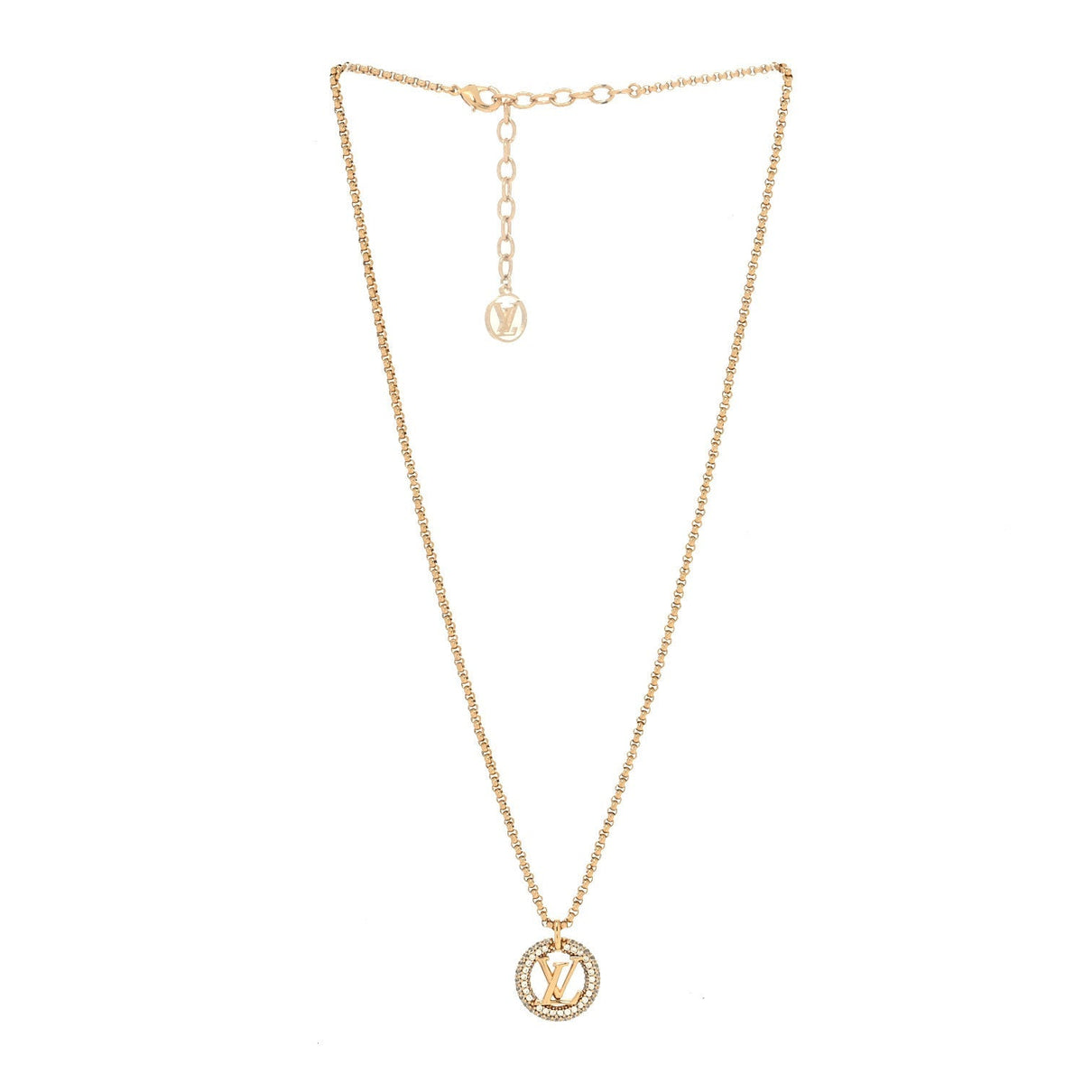 [Super CiCi ]BY NIGHT DIAMOND PAVED NECKLACE