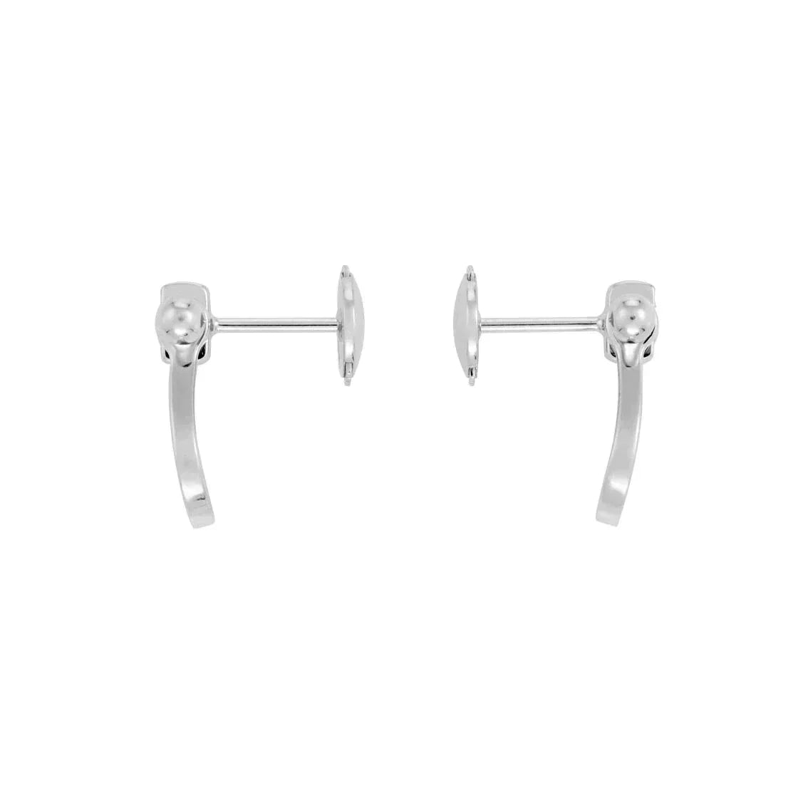 [Super CiCi ]FORCE 10 FULL DIAMOND STUD EARRINGS MINI MODEL