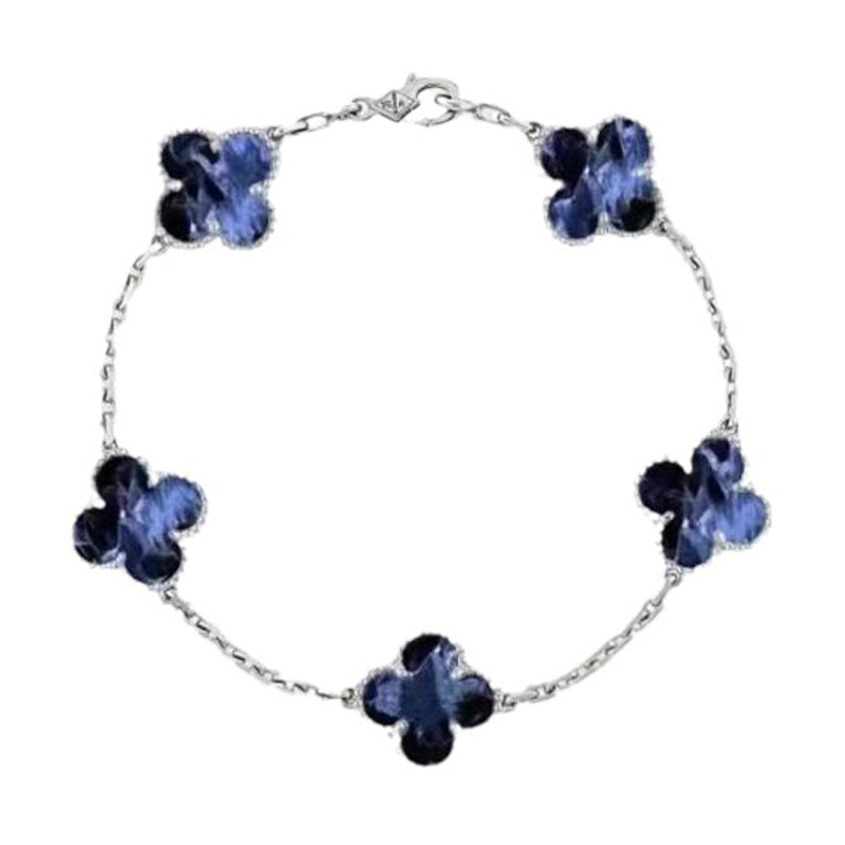 [Super CiCi ]CLOVER 5 MOTIF PIETERSITE BRACELET COLLECTION