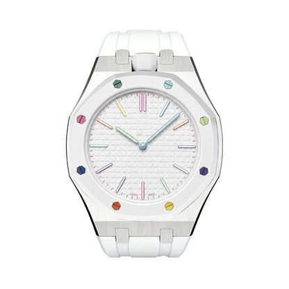 [Super CiCi]ROYAL OAK POP EXCLUSIVE STEEL CASE & SILICONE STRAP