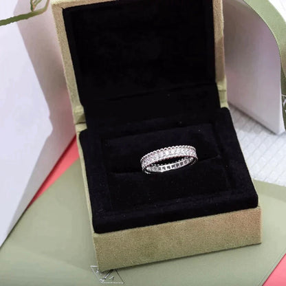 [Super CiCi ]PERLEE DIAMOND SILVER RING