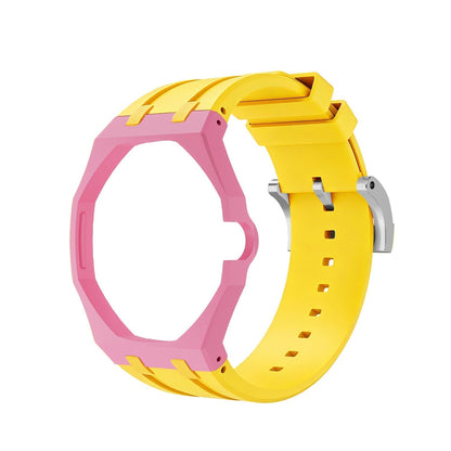 [Super CiCi]Royal Oak Pop Exclusive Bioceramic Case & Silicone Strap Mix Color