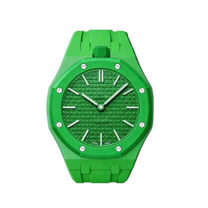 [Super CiCi]OAK POP EXCLUSIVE GREEN SILICONE STRAP
