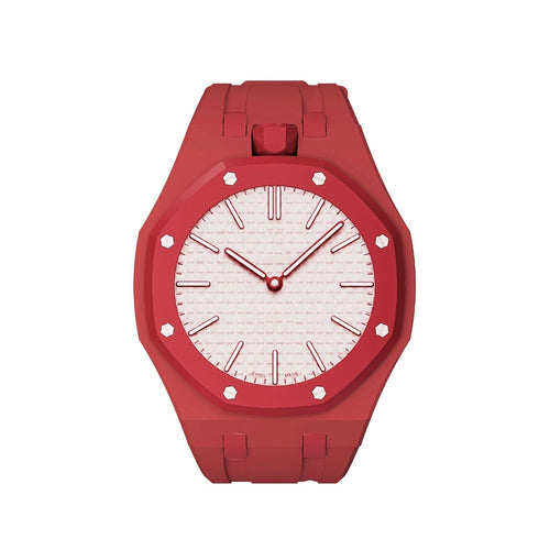 [Super CiCi]OAK POP EXCLUSIVE RED SILICONE STRAP