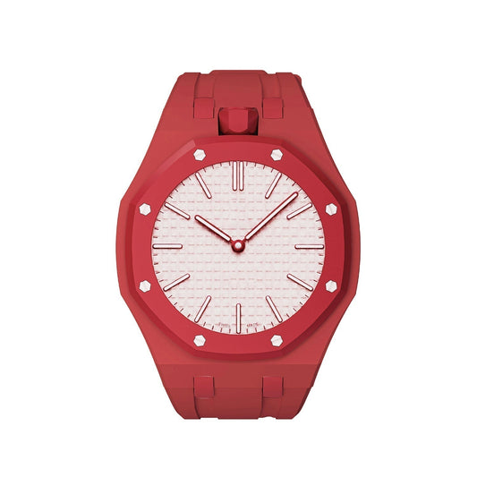 [Super CiCi]OAK POP EXCLUSIVE RED SILICONE STRAP