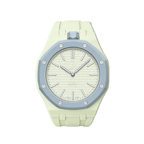 [Super CiCi]OAK POP EXCLUSIVE CREAMY YELLOW SILICONE STRAP