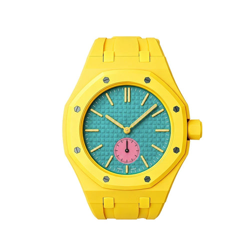 [Super CiCi]OAK POP EXCLUSIVE YELLOW SILICONE STRAP