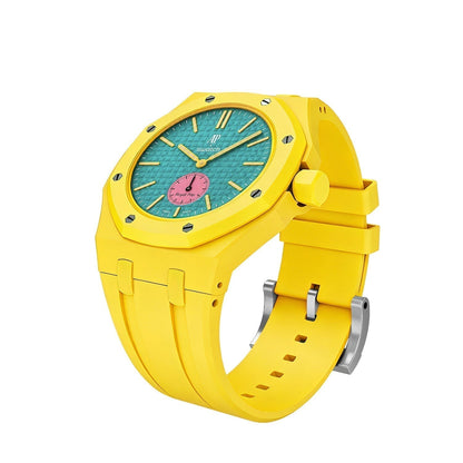 [Super CiCi]OAK POP EXCLUSIVE YELLOW SILICONE STRAP
