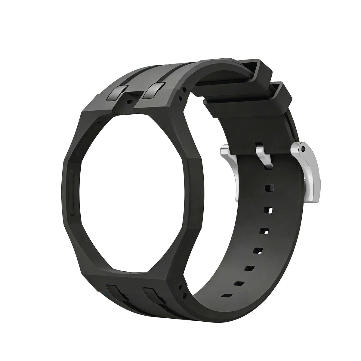 [Super CiCi]OAK POP EXCLUSIVE BLACK SILICONE STRAP