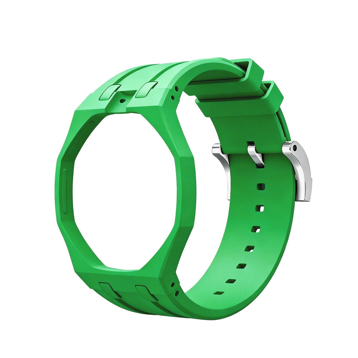 [Super CiCi]OAK POP EXCLUSIVE GREEN SILICONE STRAP