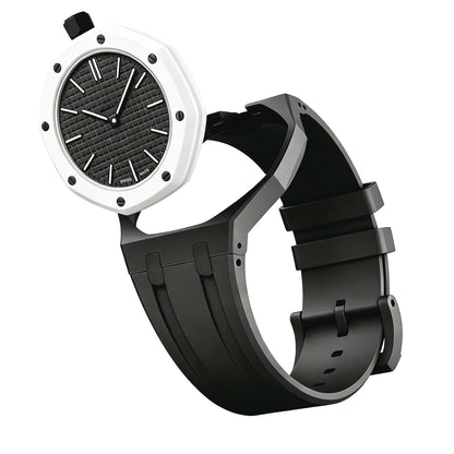 [Super CiCi]OAK POP EXCLUSIVE BLACK SILICONE STRAP
