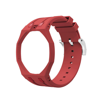 [Super CiCi]OAK POP EXCLUSIVE RED SILICONE STRAP