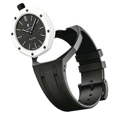 [Super CiCi]OAK POP EXCLUSIVE BLACK SILICONE STRAP