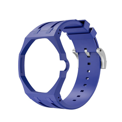 [Super CiCi]OAK POP EXCLUSIVE DARK BLUE SILICONE STRAP