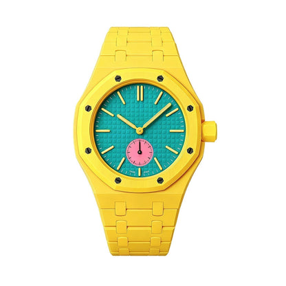 [Super CiCi]OAK POP EXCLUSIVE YELLOW BIOCERAMIC STRAP