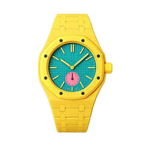 [Super CiCi]OAK POP EXCLUSIVE YELLOW BIOCERAMIC STRAP