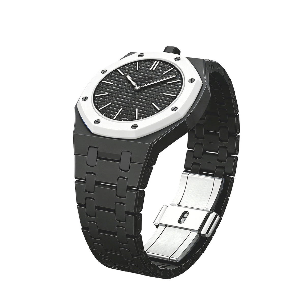[Super CiCi]OAK POP EXCLUSIVE BLACK BIOCERAMIC STRAP