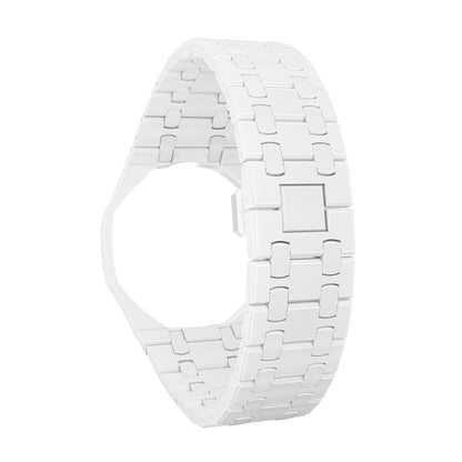 [Super CiCi]OAK POP EXCLUSIVE WHITE BIOCERAMIC STRAP