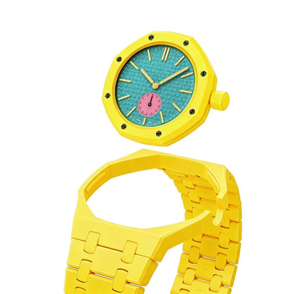 [Super CiCi]OAK POP EXCLUSIVE YELLOW BIOCERAMIC STRAP